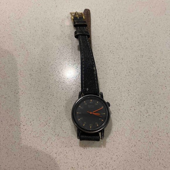 Vintage Seiko 7321 0220 Minimalist Lady Quartz Watch Japan Round Shape 25mm - Picture 1 of 16